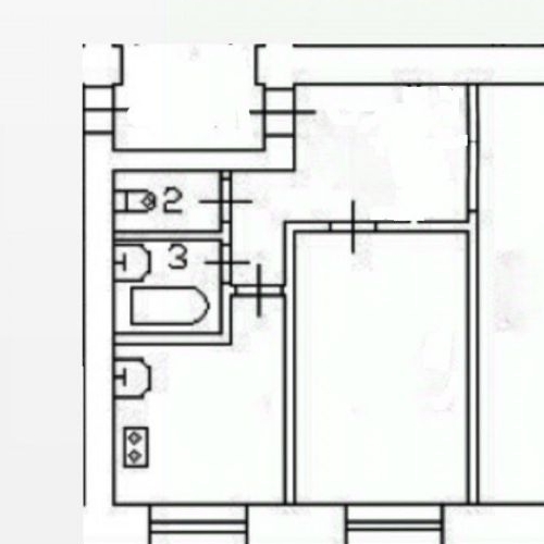2-комн квартира д. Лопухинка, улица Детский Дом, 5