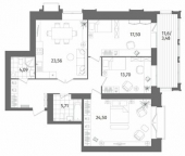 Продать Квартиры вторичка Лиственная улица  20 к2 с1 