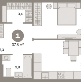 Продажа 1-комн квартиры в новостройке Москва г., Загорьевская ул., к. 2 Продажа 1-комн квартиры в новостройке Москва г., Загорьевская ул., к. 2