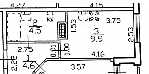 1-комн квартира Сибирская ул ,  д. 16