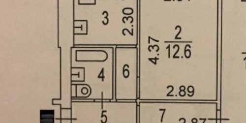 2-комн квартира Сходненская улица, 37