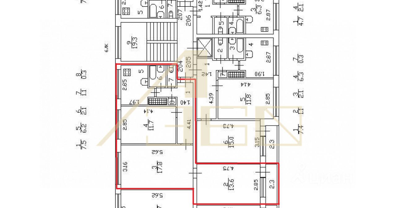Продажа 3-комн квартиры на вторичном рынке Серебристый бульвар, 26
