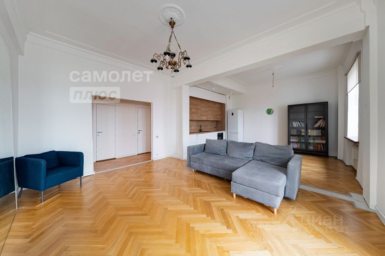 Продажа 3-комн квартиры на вторичном рынке Садовая-Самотечная улица, 9