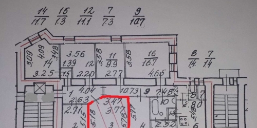 Комната Кронверкский пркт,  д. 23