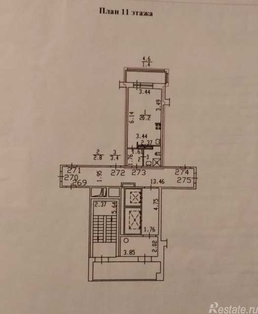 Продажа студии Моравский переулок,  д. 3,  к. 2