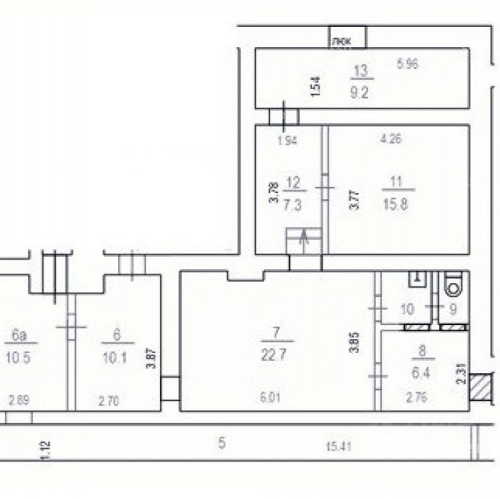 Помещение свободного назначения Ленинградский пр-кт,  д. 26,  к. 1