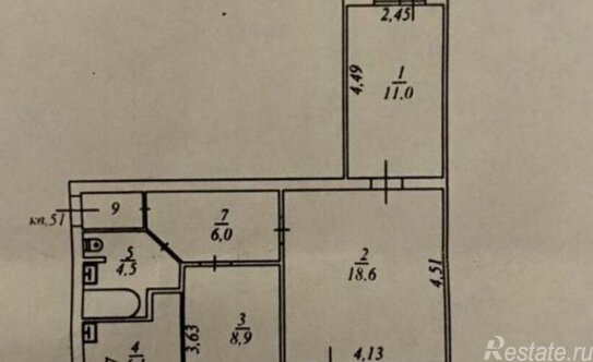 Продажа 3-комн квартиры на вторичном рынке Новое Девяткино, ул Славы,  д. 7