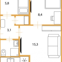 Продажа 3-комн квартиры на вторичном рынке ул Белы Куна,  д. 26,  к. 4