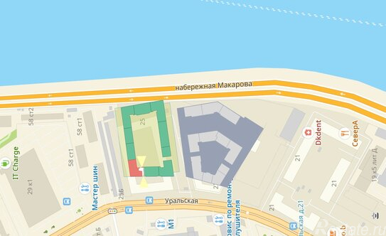 Продажа 2-комн квартиры на вторичном рынке Уральская улица,  д. 25