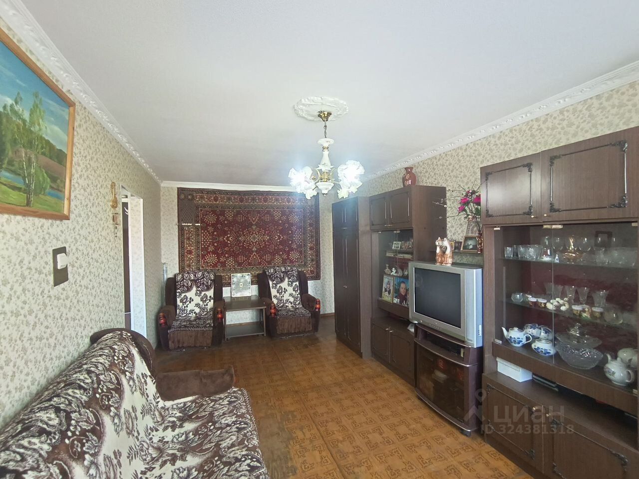 Продажа 3-комн квартиры на вторичном рынке Фряново пгт, улица Первомайская, 17