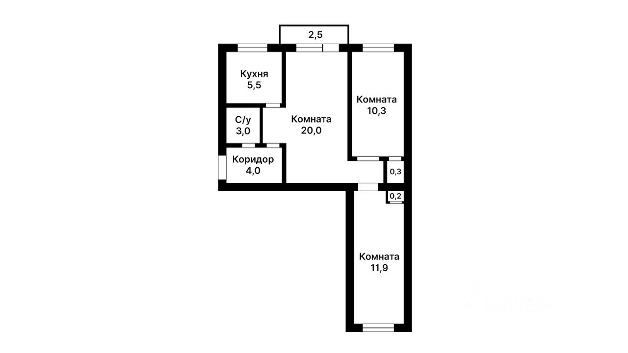 Продажа 3-комн квартиры на вторичном рынке Химки, Кольцевая улица, 16