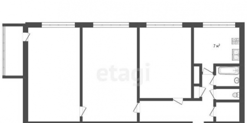 3-комн квартира Приморское шоссе,  д. 291