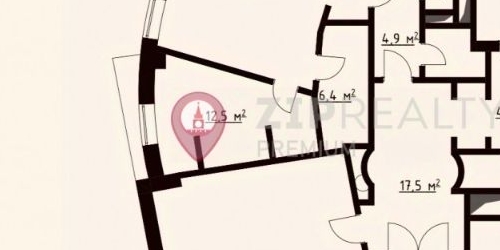 4-комн квартира Малая Бронная улица, 44