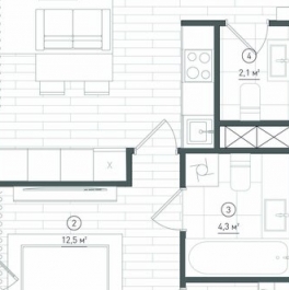 Продажа 1-комн квартиры на вторичном рынке улица Академика Королёва,  д. 13
