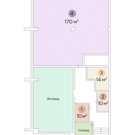 Аренда торгового помещения Сокольническая площадь,  д. 9
