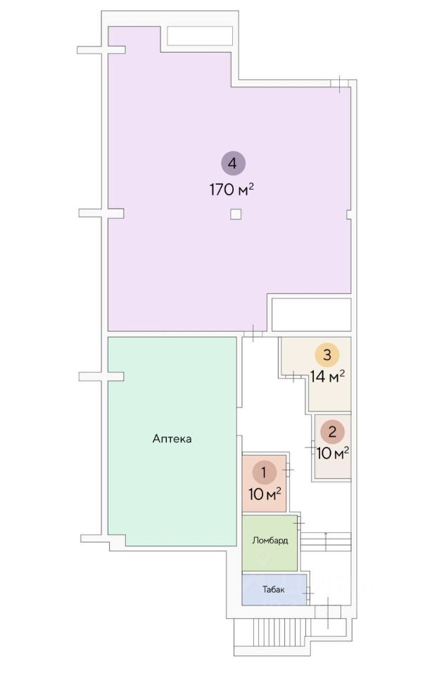 Аренда торгового помещения Сокольническая площадь,  д. 9