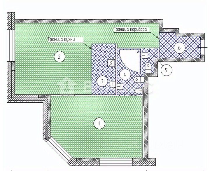 Продажа 2-комн квартиры на вторичном рынке Минская улица, 1ГК1