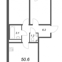 Продажа 2-комн квартиры в новостройке Ковалево п., Поперечная ул.,  к. 7