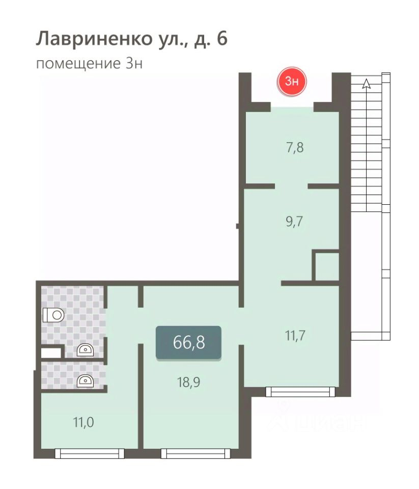 Продажа ПСН Лавриненко ул,  д. 6