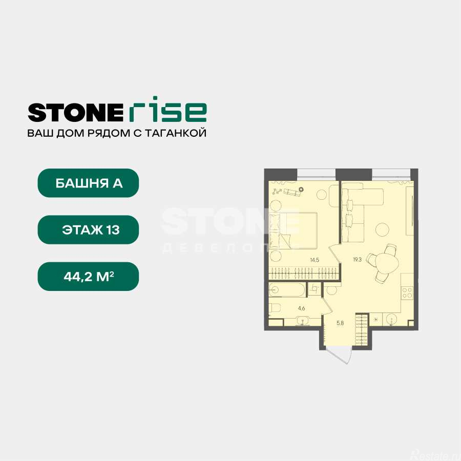 Продажа 1-комн квартиры в новостройке Золоторожский Вал, вл.11, стр.33-34