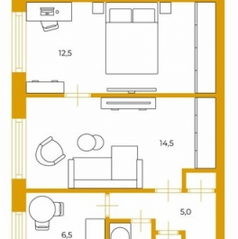Продажа 2-комн квартиры на вторичном рынке Металлистов пр-кт,  д. 25,  к. 2
