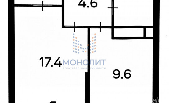Продажа 1-комн квартиры на вторичном рынке Радиальная 6-я ул,  д. 7,  к. 59
