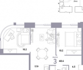 Продать Квартиры в новостройке ул Иловайская  3 7