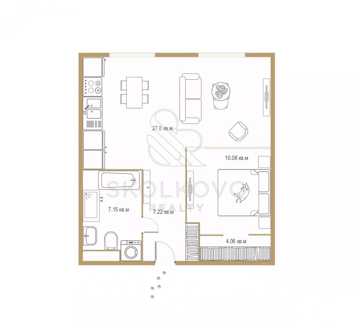Продажа 2-комн квартиры на вторичном рынке Большой Николоворобинский переулок, 9к1
