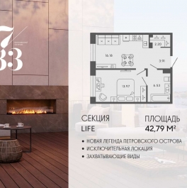 Продажа 1-комн квартиры в новостройке Ремесленная улица, дом 17, литера З