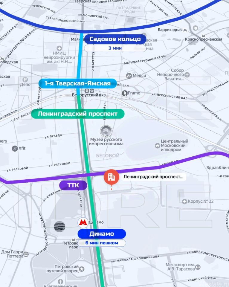 Аренда торгового помещения Боткинский 1-й проезд