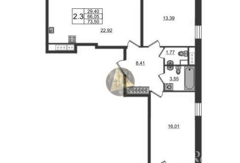 Продажа 2-комн квартиры на вторичном рынке Кубинская улица,  д. 76 к1 с1