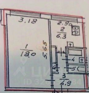 Продажа 1-комн квартиры на вторичном рынке проспект Просвещения, 24/2