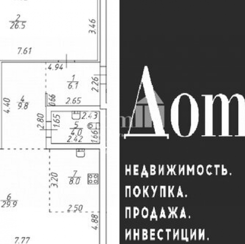 1-комн квартира Воскресенская набережная,  д. 32