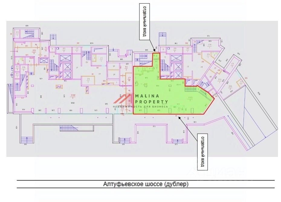 Продажа торгового помещения Алтуфьевское ш,  д. 85