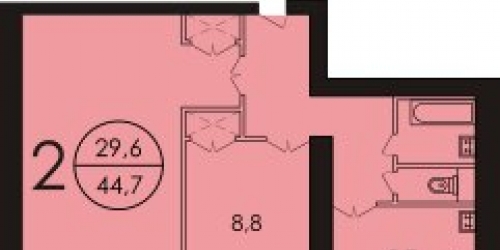 2-комн квартира ул Нагорная,  д. 25,  к. 1