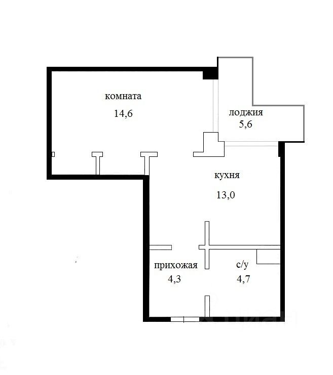 Аренда 1-комн квартиры на вторичном рынке Кудрово г., аллея Каштановая, 3