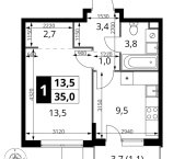 Продать Квартиры в новостройке Химки г., Комсомольская ул.   3