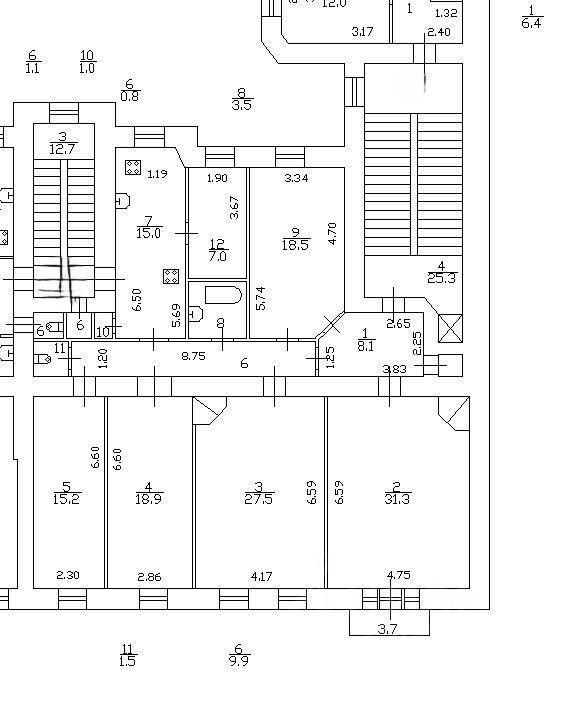 Продажа 5-комн квартиры на вторичном рынке улица Восстания, 19
