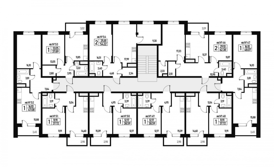 Продажа 1-комн квартиры в новостройке улица Генерала Донскова, дом 29, корпус 6