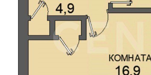 1-комн квартира пос. Стрельна, улица Гоголя, 6