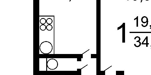 1-комн квартира Перекопская улица, 14К2