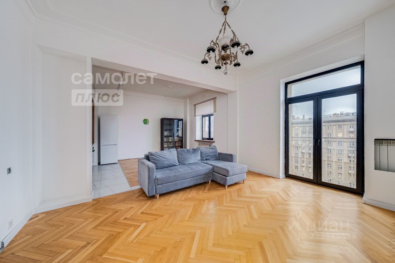 Продажа 3-комн квартиры на вторичном рынке Садовая-Самотечная улица, 9