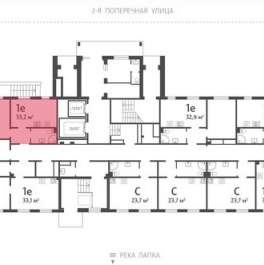 Продажа 1-комн квартиры на вторичном рынке Ковалёво, Поперечная улица,  д. 1 к3