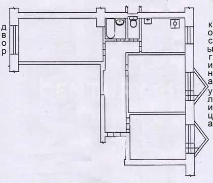 Продажа 3-комн квартиры на вторичном рынке ул. Косыгина,  д. 5