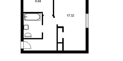 1-комн квартира Якорная улица, 1