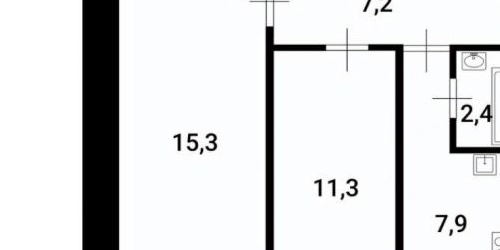 2-комн квартира Боровая улица, 26-28