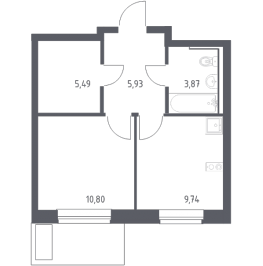 Продажа 1-комн квартиры в новостройке Егорово п., Колхозная ул., к. 3.1 Продажа 1-комн квартиры в новостройке Егорово п., Колхозная ул., к. 3.1