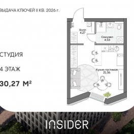 Продажа студии Автозаводская ул, вл. 24к1