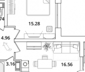 Продать Квартиры вторичка Маршала Блюхера пр-кт  3 к2 с1 