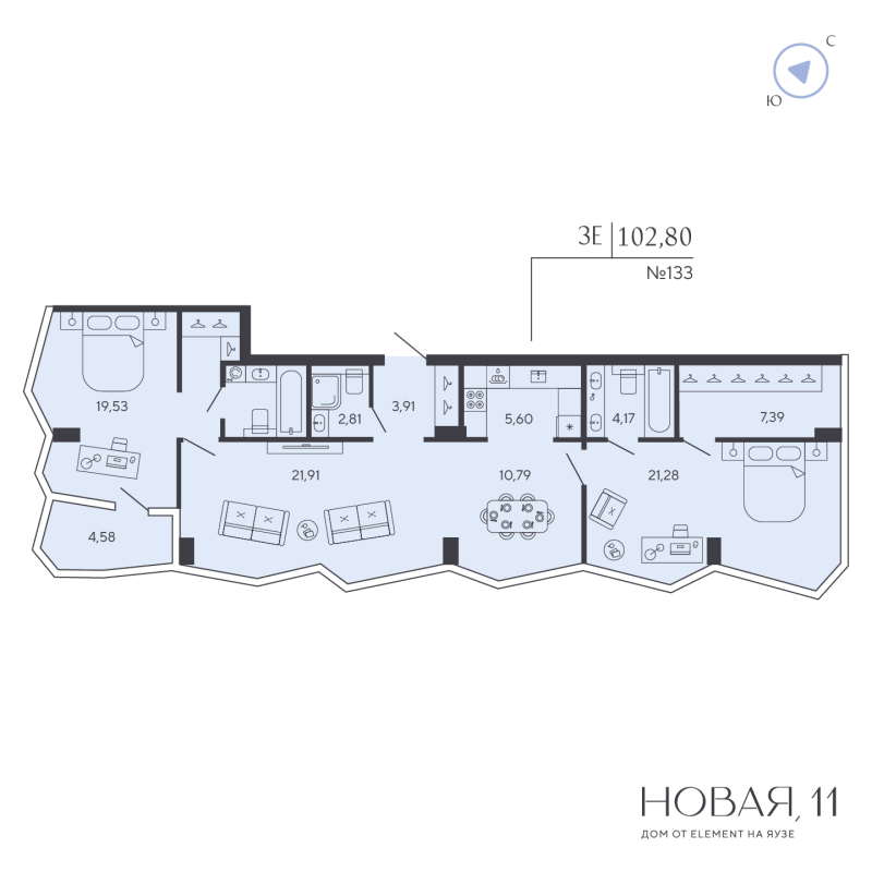 Продажа 2-комн квартиры в новостройке Москва г., Новая Дорога ул.,  к. Нева